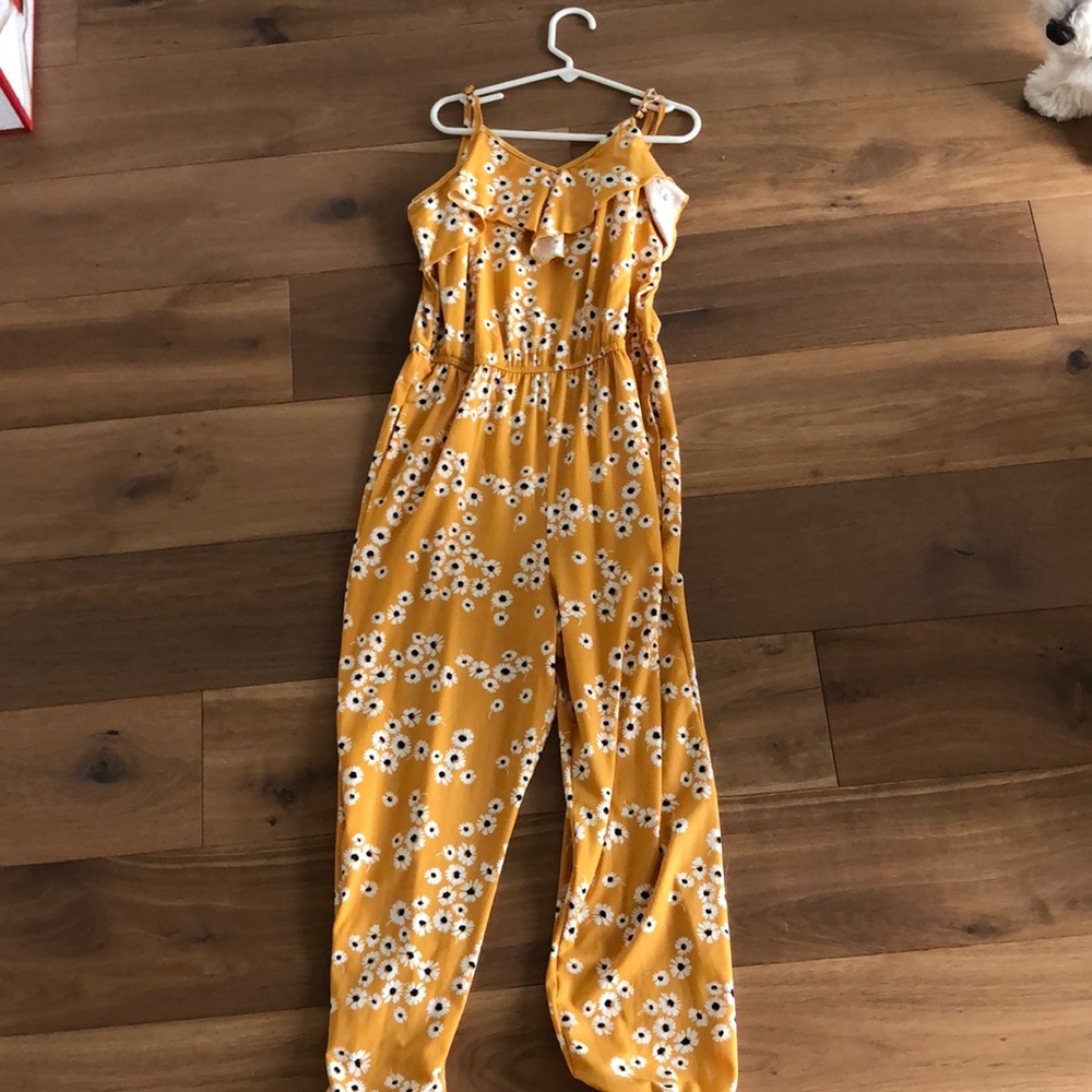 Yellow romper